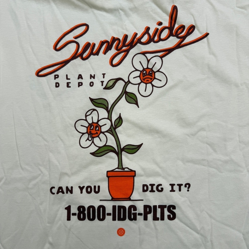 Stance‎ Shirt All Gendor XL The Crew T-Shirt Sunnyside Plant Depot Graphic Cream - Picture 4 of 6